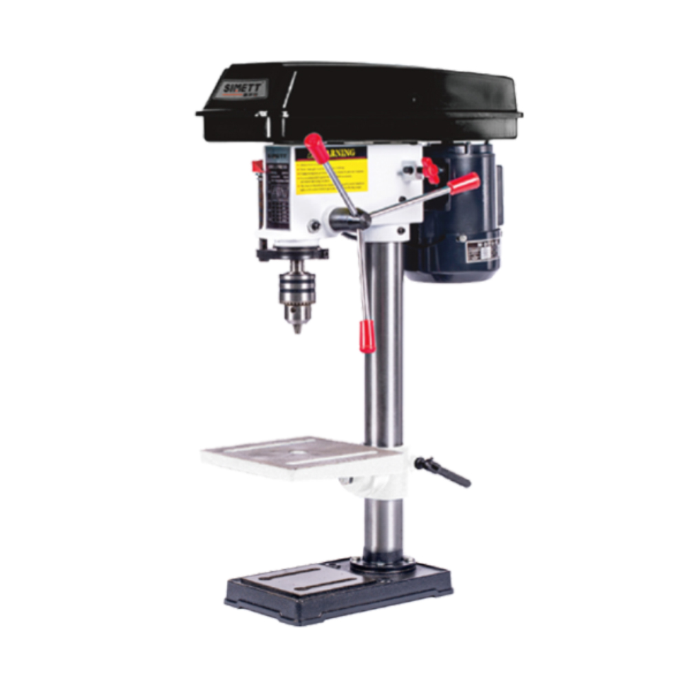 Simett Light Bench khoan gỗ và khoan kim loại lên tới 13 mm 5 tốc độ